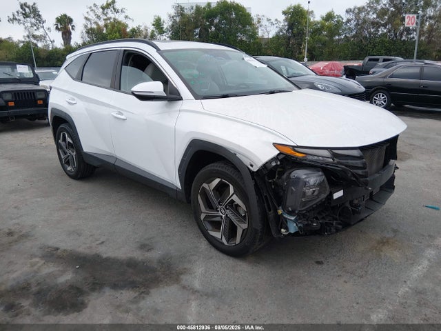 45812936 :رقم المزاد ، 5NMJCCAE0NH027195 vin ، 2022 Hyundai Tucson Sel مزاد بيع