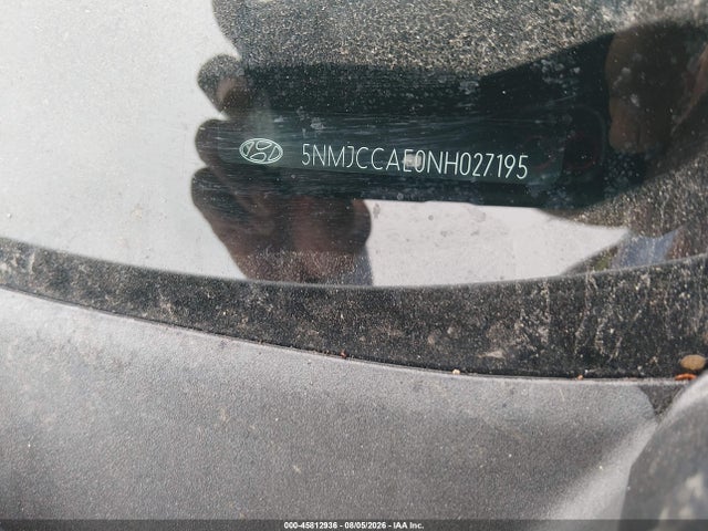 45812936 :رقم المزاد ، 5NMJCCAE0NH027195 vin ، 2022 Hyundai Tucson Sel مزاد بيع