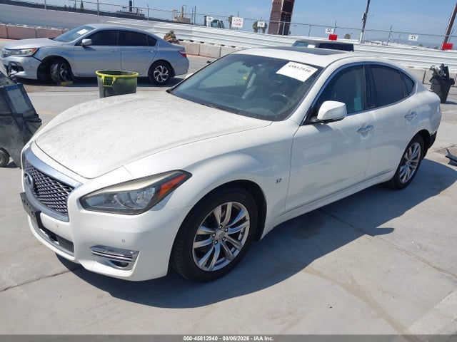 2018 Infiniti Q70 3.7 Luxe მანქანა იყიდება აუქციონზე, vin: JN1BY1AP5JM180995, აუქციონის ნომერი: 45812940