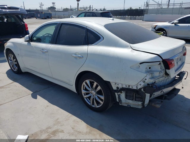 2018 Infiniti Q70 3.7 Luxe მანქანა იყიდება აუქციონზე, vin: JN1BY1AP5JM180995, აუქციონის ნომერი: 45812940