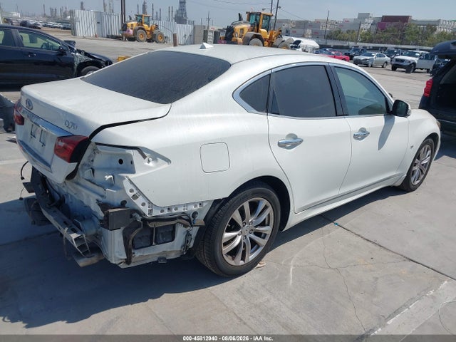 2018 Infiniti Q70 3.7 Luxe მანქანა იყიდება აუქციონზე, vin: JN1BY1AP5JM180995, აუქციონის ნომერი: 45812940