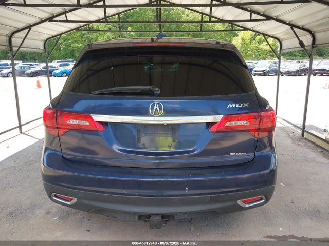 45812948 :رقم المزاد ، 5FRYD4H44EB048534 vin ، 2014 Acura Mdx Technology Package مزاد بيع