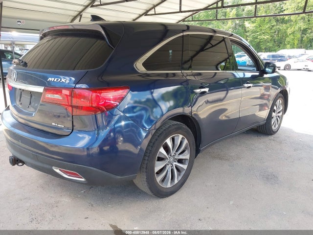 45812948 :رقم المزاد ، 5FRYD4H44EB048534 vin ، 2014 Acura Mdx Technology Package مزاد بيع