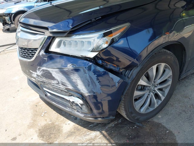 45812948 :رقم المزاد ، 5FRYD4H44EB048534 vin ، 2014 Acura Mdx Technology Package مزاد بيع
