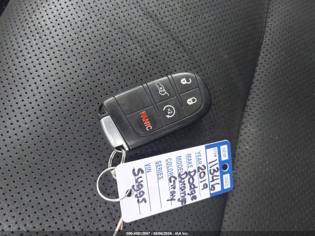45812957 :رقم المزاد ، 1C4RDJDG6KC626372 vin ، 2019 Dodge Durango Gt Plus Awd مزاد بيع