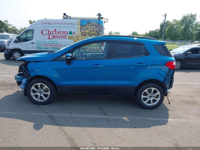 45812994 :رقم المزاد ، MAJ6S3GL3KC260003 vin ، 2019 Ford Ecosport Se مزاد بيع