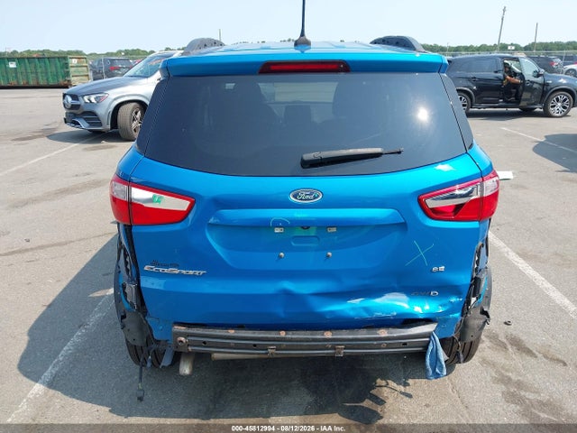 45812994 :رقم المزاد ، MAJ6S3GL3KC260003 vin ، 2019 Ford Ecosport Se مزاد بيع