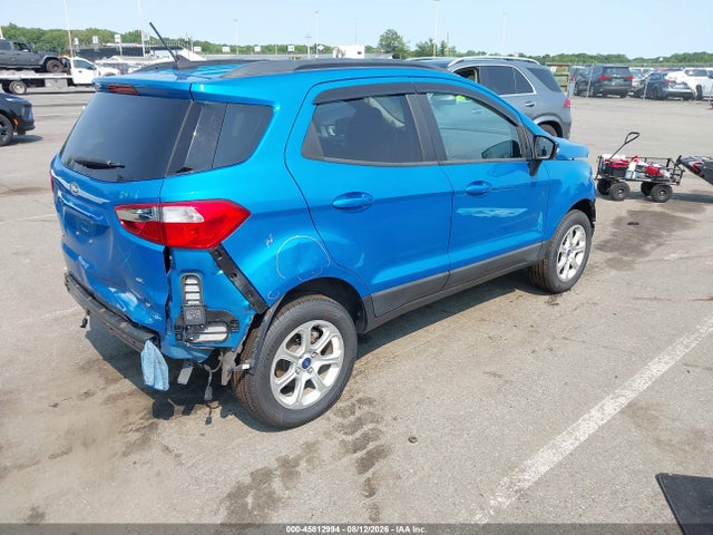 45812994 :رقم المزاد ، MAJ6S3GL3KC260003 vin ، 2019 Ford Ecosport Se مزاد بيع