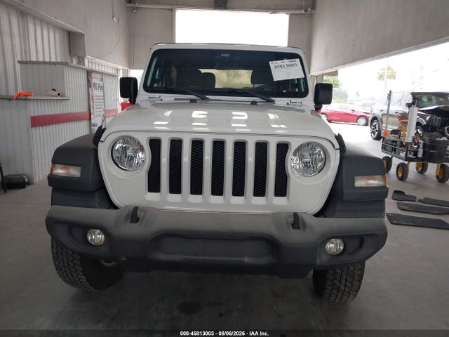 2020 Jeep Wrangler Sport S 4x4 მანქანა იყიდება აუქციონზე, vin: 1C4GJXAN6LW285416, აუქციონის ნომერი: 45813003