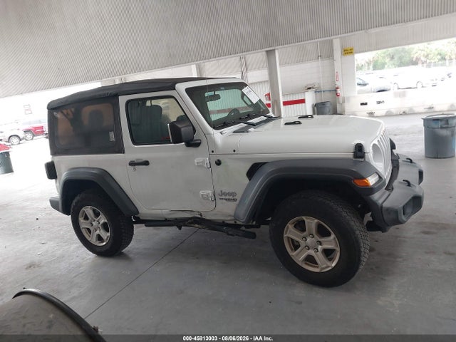 2020 Jeep Wrangler Sport S 4x4 მანქანა იყიდება აუქციონზე, vin: 1C4GJXAN6LW285416, აუქციონის ნომერი: 45813003