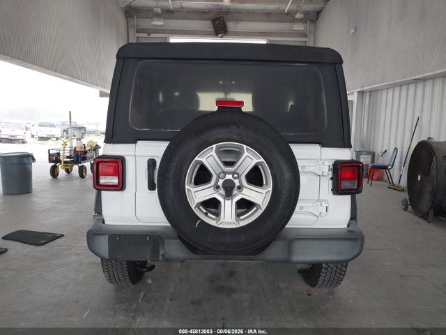 2020 Jeep Wrangler Sport S 4x4 მანქანა იყიდება აუქციონზე, vin: 1C4GJXAN6LW285416, აუქციონის ნომერი: 45813003