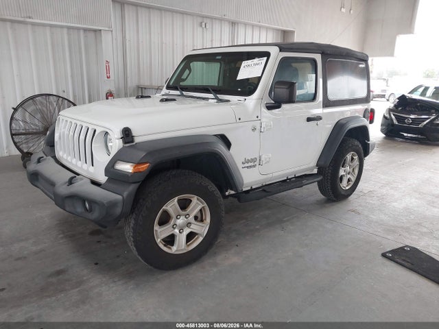 2020 Jeep Wrangler Sport S 4x4 მანქანა იყიდება აუქციონზე, vin: 1C4GJXAN6LW285416, აუქციონის ნომერი: 45813003