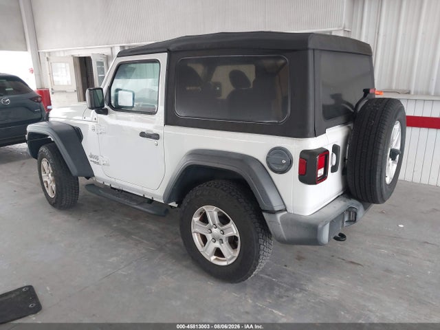 2020 Jeep Wrangler Sport S 4x4 მანქანა იყიდება აუქციონზე, vin: 1C4GJXAN6LW285416, აუქციონის ნომერი: 45813003