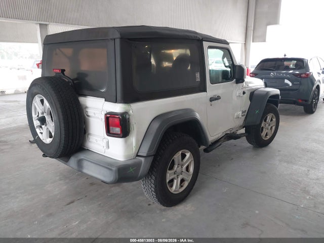 2020 Jeep Wrangler Sport S 4x4 მანქანა იყიდება აუქციონზე, vin: 1C4GJXAN6LW285416, აუქციონის ნომერი: 45813003