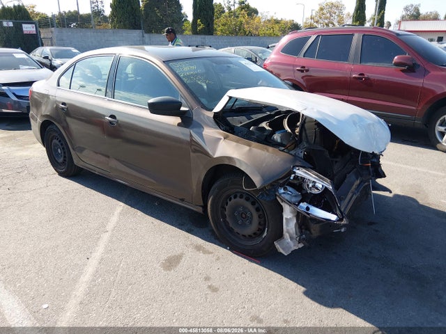 2013 Volkswagen Jetta 2.0l S მანქანა იყიდება აუქციონზე, vin: 3VW2K7AJ3DM236404, აუქციონის ნომერი: 45813058