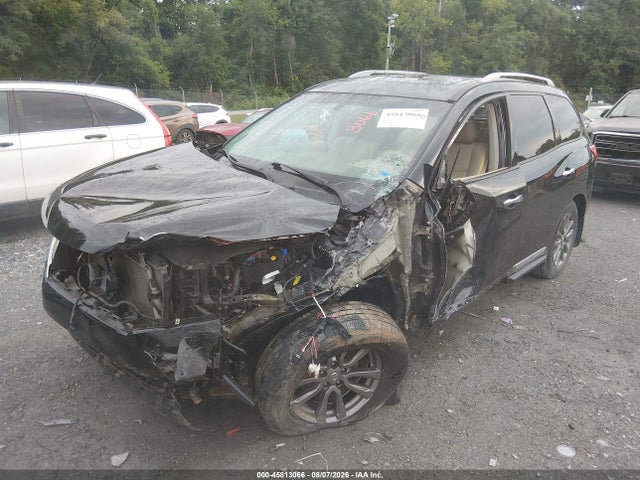 2015 Nissan Pathfinder Sl მანქანა იყიდება აუქციონზე, vin: 5N1AR2MM9FC714862, აუქციონის ნომერი: 45813066