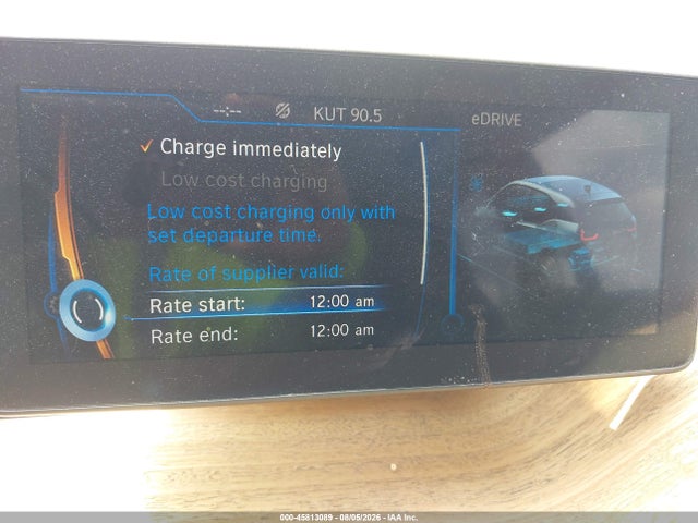 45813089 :رقم المزاد ، WBY1Z4C53FV500706 vin ، 2015 Bmw I3 Base W/range Extender مزاد بيع