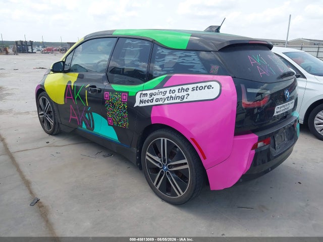 45813089 :رقم المزاد ، WBY1Z4C53FV500706 vin ، 2015 Bmw I3 Base W/range Extender مزاد بيع