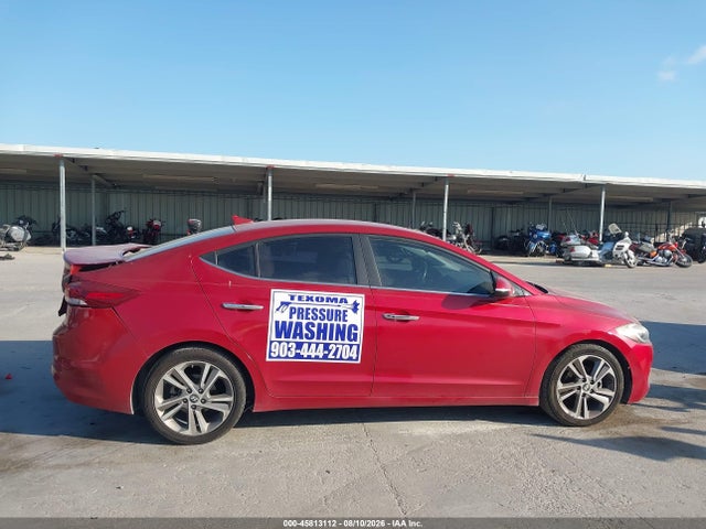 Продаж на аукціоні авто 2017 Hyundai Elantra Limited, vin: 5NPD84LF5HH154381, номер лоту: 45813112