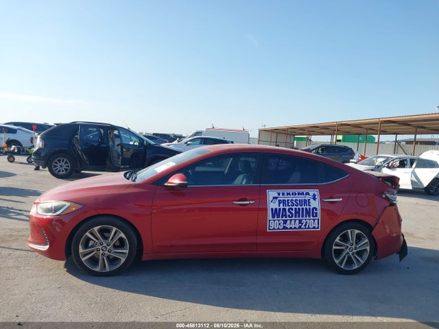 Продаж на аукціоні авто 2017 Hyundai Elantra Limited, vin: 5NPD84LF5HH154381, номер лоту: 45813112