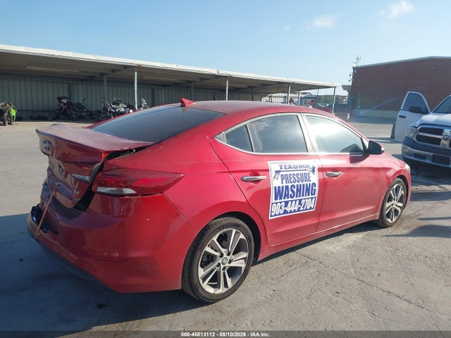 Продаж на аукціоні авто 2017 Hyundai Elantra Limited, vin: 5NPD84LF5HH154381, номер лоту: 45813112