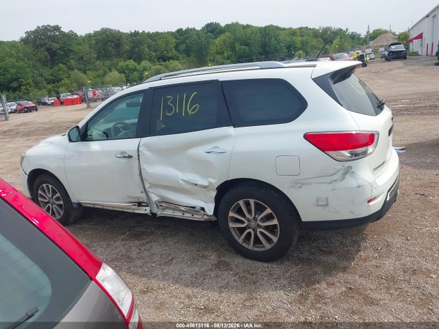2015 Nissan Pathfinder Platinum/s/sl/sv მანქანა იყიდება აუქციონზე, vin: 5N1AR2MMXFC679457, აუქციონის ნომერი: 45813116