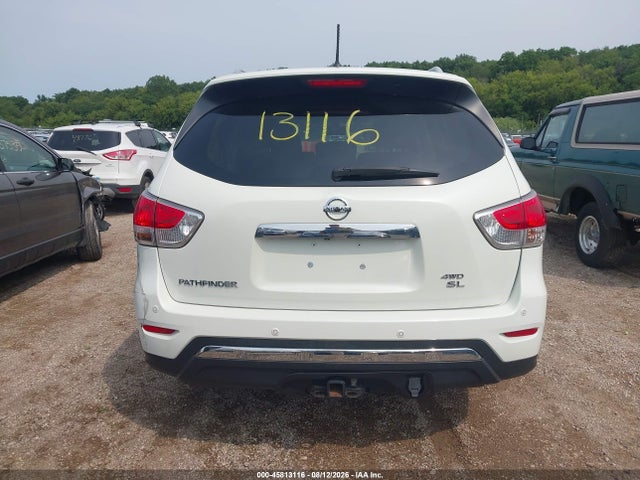 2015 Nissan Pathfinder Platinum/s/sl/sv მანქანა იყიდება აუქციონზე, vin: 5N1AR2MMXFC679457, აუქციონის ნომერი: 45813116