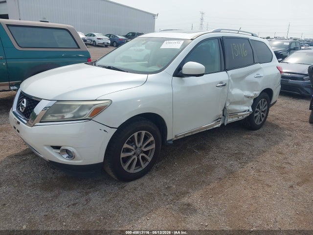 2015 Nissan Pathfinder Platinum/s/sl/sv მანქანა იყიდება აუქციონზე, vin: 5N1AR2MMXFC679457, აუქციონის ნომერი: 45813116