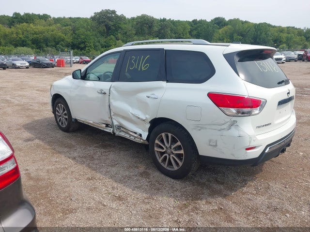 2015 Nissan Pathfinder Platinum/s/sl/sv მანქანა იყიდება აუქციონზე, vin: 5N1AR2MMXFC679457, აუქციონის ნომერი: 45813116