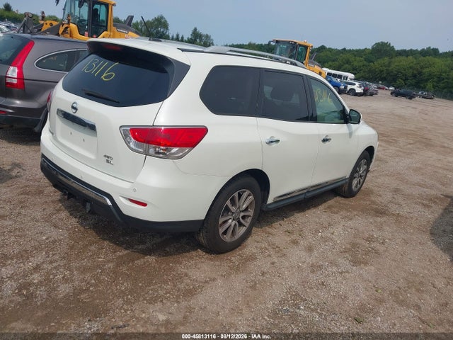 2015 Nissan Pathfinder Platinum/s/sl/sv მანქანა იყიდება აუქციონზე, vin: 5N1AR2MMXFC679457, აუქციონის ნომერი: 45813116