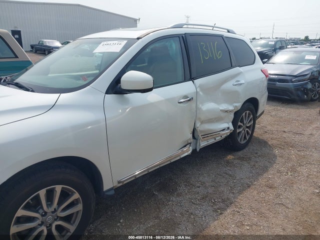 2015 Nissan Pathfinder Platinum/s/sl/sv მანქანა იყიდება აუქციონზე, vin: 5N1AR2MMXFC679457, აუქციონის ნომერი: 45813116