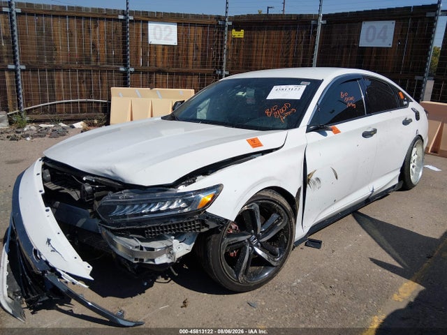 Продаж на аукціоні авто 2022 Honda Accord Sport, vin: 1HGCV1F3XNA075829, номер лоту: 45813122