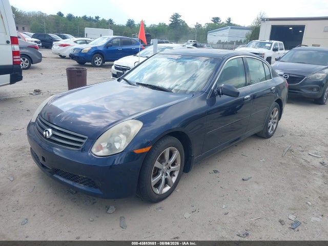 2006 Infiniti G35x მანქანა იყიდება აუქციონზე, vin: JNKCV51F16M615753, აუქციონის ნომერი: 45813151