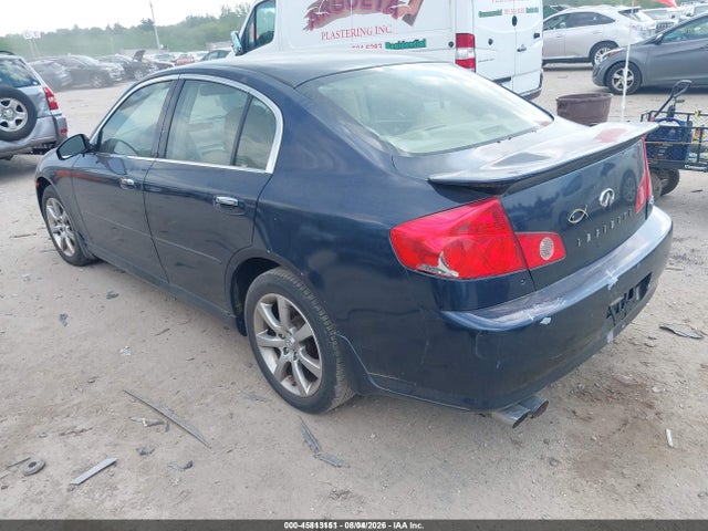 2006 Infiniti G35x მანქანა იყიდება აუქციონზე, vin: JNKCV51F16M615753, აუქციონის ნომერი: 45813151
