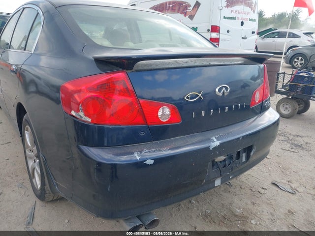2006 Infiniti G35x მანქანა იყიდება აუქციონზე, vin: JNKCV51F16M615753, აუქციონის ნომერი: 45813151