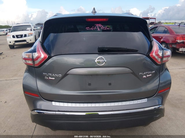 Продаж на аукціоні авто 2017 Nissan Murano Platinum, vin: 5N1AZ2MG3HN136954, номер лоту: 45813195