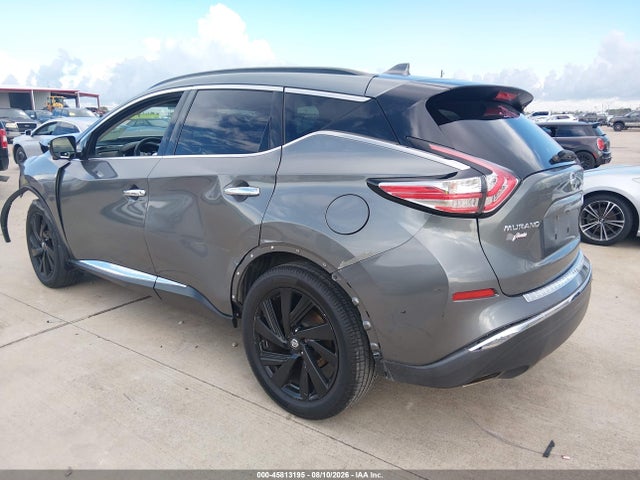 Продаж на аукціоні авто 2017 Nissan Murano Platinum, vin: 5N1AZ2MG3HN136954, номер лоту: 45813195