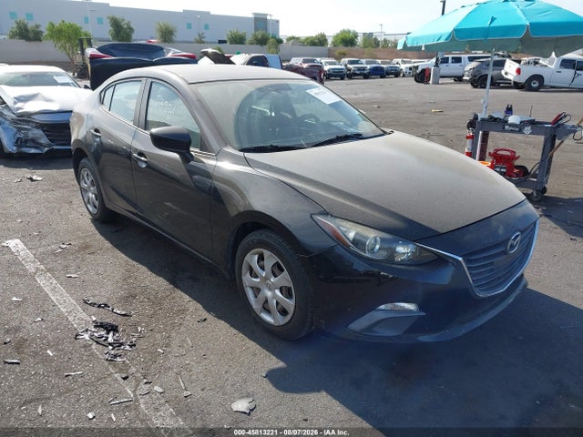 45813221 :رقم المزاد ، 3MZBM1U72FM217370 vin ، 2015 Mazda Mazda3 I Sport مزاد بيع
