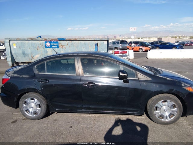 45813235 :رقم المزاد ، JHMFB4F20CS002410 vin ، 2012 Honda Civic Hybrid مزاد بيع