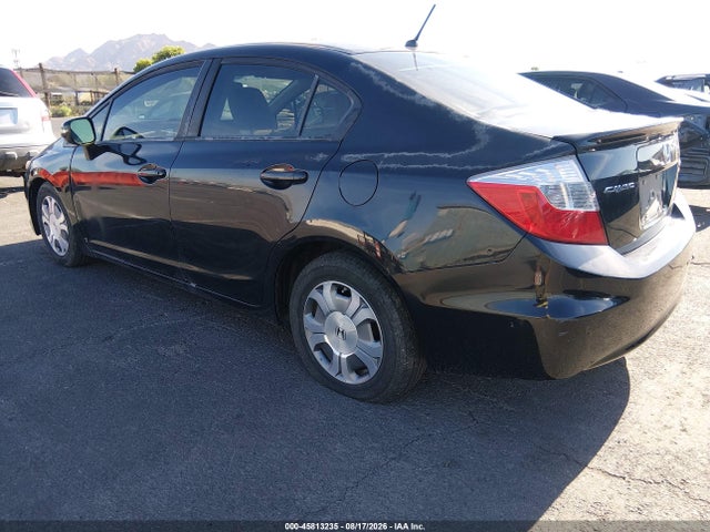 45813235 :رقم المزاد ، JHMFB4F20CS002410 vin ، 2012 Honda Civic Hybrid مزاد بيع