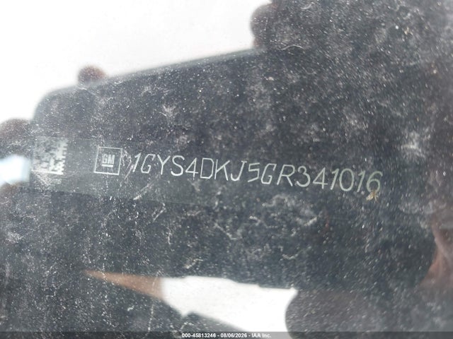 45813246 :رقم المزاد ، 1GYS4DKJ5GR341016 vin ، 2016 Cadillac Escalade Platinum مزاد بيع