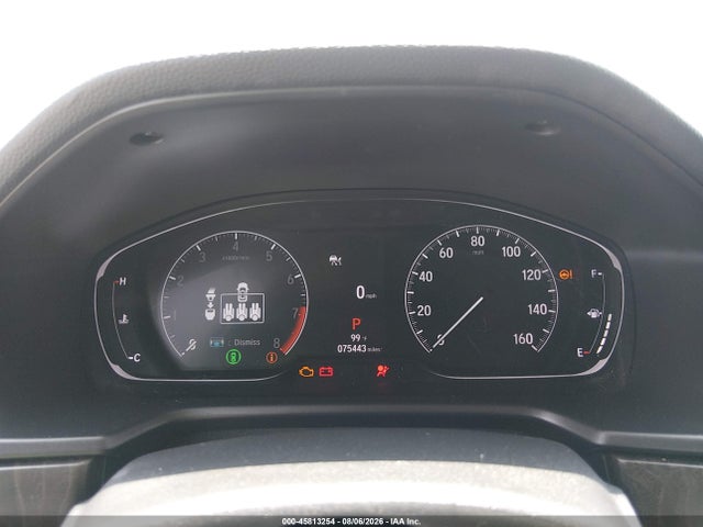 45813254 :رقم المزاد ، 1HGCV2F95NA012387 vin ، 2022 Honda Accord Touring مزاد بيع