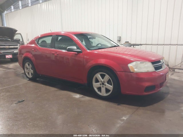 Aukcja sprzedaży 2013 Dodge Avenger Se, vin: 1C3CDZAB8DN537900, numer aukcji: 45813296