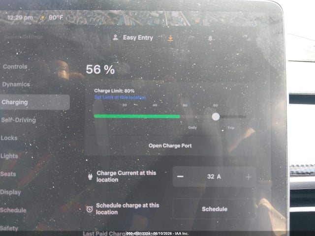 2021 Tesla Model Y Standard Range Rear-wheel Drive მანქანა იყიდება აუქციონზე, vin: 5YJYGDEDXMF107419, აუქციონის ნომერი: 45813324
