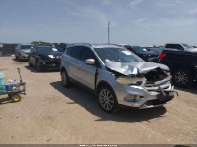 Auction sale of the 2018 Ford Escape Titanium, vin: 1FMCU9J96JUA57795, lot number: 45813355