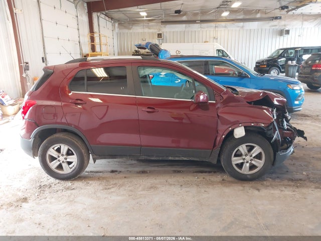 Продажа на аукционе авто 2016 Chevrolet Trax Lt, vin: 3GNCJPSB6GL243169, номер лота: 45813371