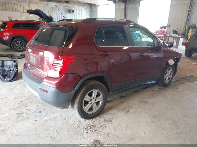 Продажа на аукционе авто 2016 Chevrolet Trax Lt, vin: 3GNCJPSB6GL243169, номер лота: 45813371