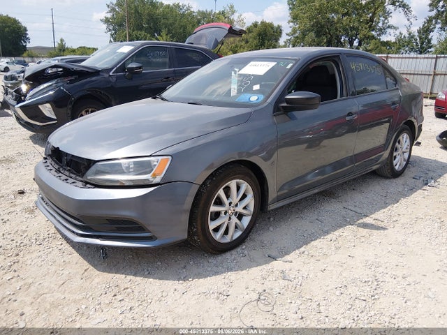 2015 Volkswagen Jetta 1.8t Se მანქანა იყიდება აუქციონზე, vin: 3VWD17AJ1FM205473, აუქციონის ნომერი: 45813375
