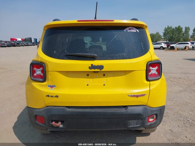 Продажа на аукционе авто 2016 Jeep Renegade Trailhawk, vin: ZACCJBCT8GPD09229, номер лота: 45813463