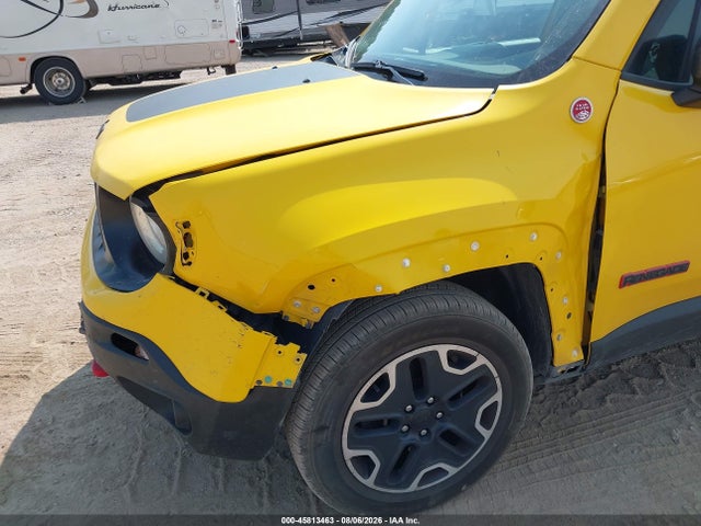 Продажа на аукционе авто 2016 Jeep Renegade Trailhawk, vin: ZACCJBCT8GPD09229, номер лота: 45813463